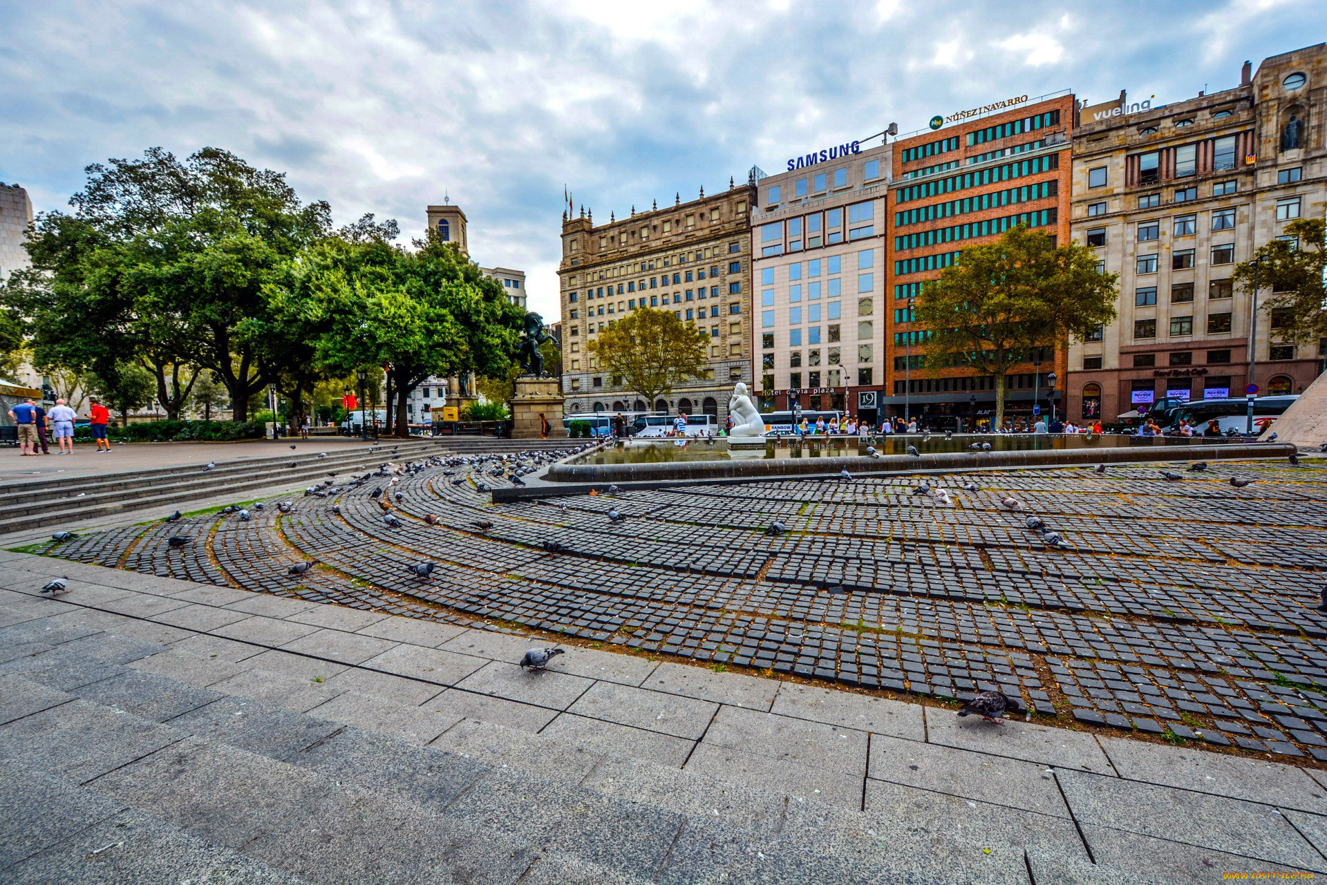 placa de catalunya, ,  , , placa, de, catalunya